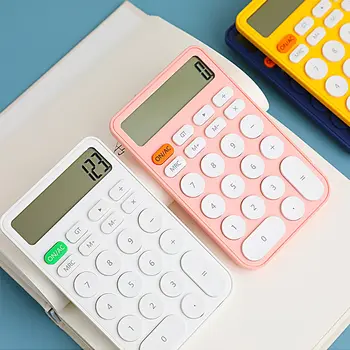 12-Значный Стандартный Калькулятор Для Домашнего Офиса, Школьного Финансового Учета, Инструменты Калькулятора Изображение