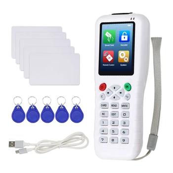 125 кГц RFID Копировальный аппарат NFC Card Reader Писатель Дубликатор Cloner 13,56 Rfid Брелок Программатор T5577 UID Перезаписываемые Карты Ключей Изображение