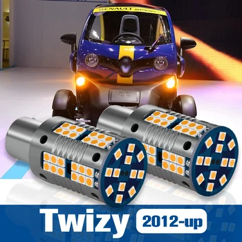 2 шт. Светодиодный указатель поворота Blub Аксессуары для ламп Canbus для Renault Twizy 2012 2013 2014 2015 Изображение