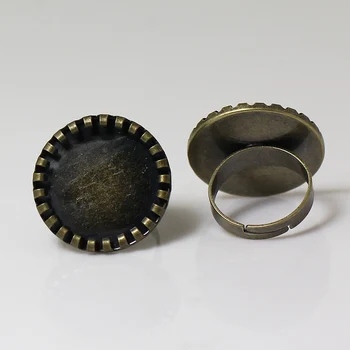 Beadsnice модный шарм филигранное кольцо базовая установка кольца 