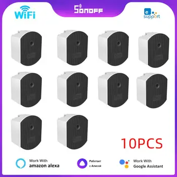 Sonoff D1 Smart Dimmer Switch Модуль Wifi Switch 433 МГц RF Дистанционное Голосовое Управление Регулировкой Освещенности через приложение eWeLink Alexa Google Home Изображение