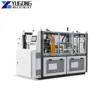 YG Автоматическая машина для производства бумажных стаканчиков для приготовления кофе цена стеклянной машины для утилизации бумажных стаканчиков Индия Изображение
