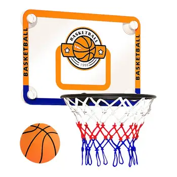 Баскетбольное кольцо для мальчика В подарок, настенная складная игрушка, Баскетбольный мяч, Складные обручи и голы, Баскетбольное кольцо для спальни Для детей, Бо Изображение
