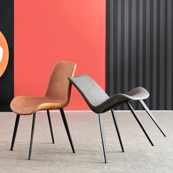 Дизайнерские обеденные стулья в скандинавском стиле с мобильным акцентом, Пляжные стулья на открытом воздухе, стулья для балкона, Свадебные шезлонги Salle Manger, мебель для дома CY50DC Изображение
