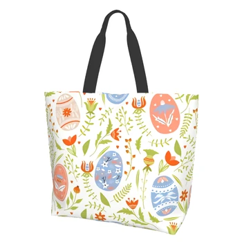 Дорожная сумка для пригородных поездок - сумки с пасхальными яйцами для женщин, сумка для бассейна, пляжные сумки Изображение