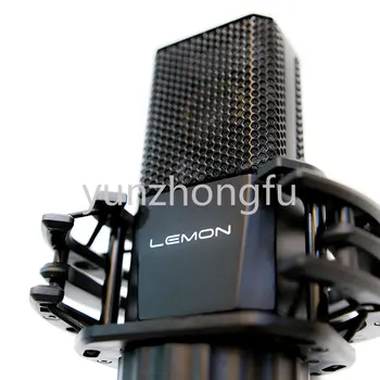 Конденсаторный микрофон для вокального пения LGT240 электретный высокочувствительный конденсаторный микрофон с большой диафрагмой Изображение