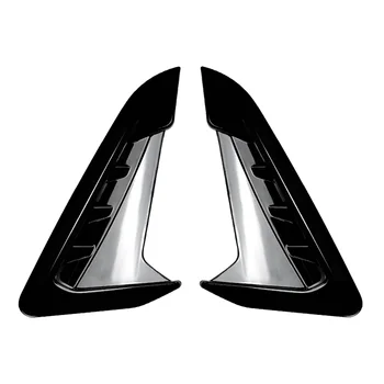 Накладка Крышки Воздуховыпуска Переднего Бокового Крыла Автомобиля BMW X3 G01 X4 G02 2018 + Автомобильный Стайлинг Вентиляционное Крыло Глянцевый Черный Изображение
