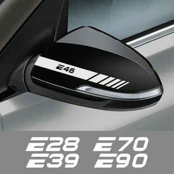 Наклейки На Зеркало заднего Вида Автомобиля Для Укладки Виниловой Пленки Наклейки Для BMW E28 E30 E34 E36 E39 E46 E53 E60 E61 E62 E70 E87 E90 E91 E92 E93 Изображение