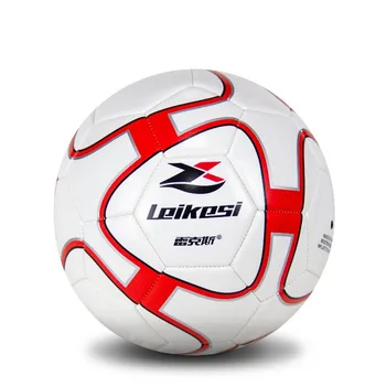 Официальный Футбольный Мяч из ПВХ, сшитый Машиной, 5-го Размера, Устойчивый к Ударам, Взрывозащищенный Футбольный Мяч для Взрослых, Профессиональный Матч-Мяч Изображение
