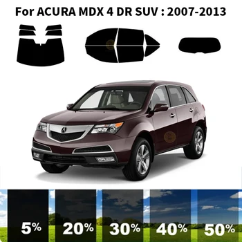Предварительно Обработанная нанокерамика car UV Window Tint Kit Автомобильная Оконная Пленка Для Внедорожника ACURA MDX 4 DR 2007-2013 Изображение