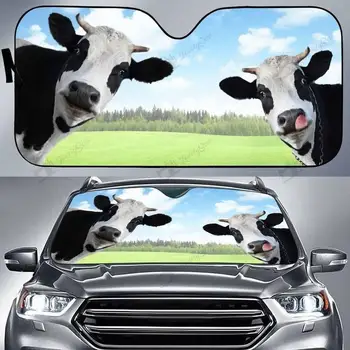 Солнцезащитный козырек Dairy Auto на лобовое стекло автомобиля, крышка окна, солнцезащитный козырек Изображение