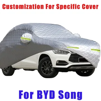 Чехол для защиты от града BYD Song, автоматическая защита от дождя, царапин, отслаивания краски, защита автомобиля от снега Изображение
